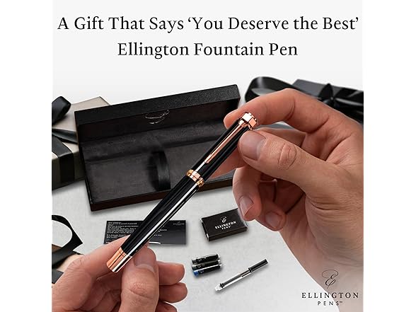 Ellington Pens Luxury Fountain Pen Set-