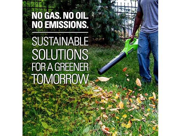 Greenworks 24V Cordless Axial Leaf Blower