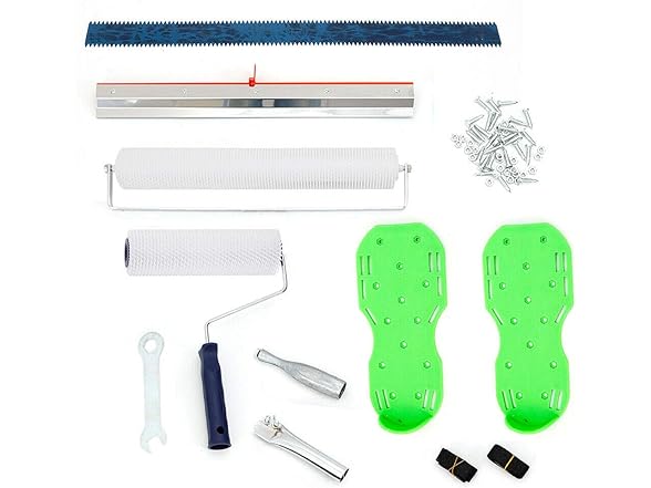 Self-Level Cement Tool Kit w/Shoes