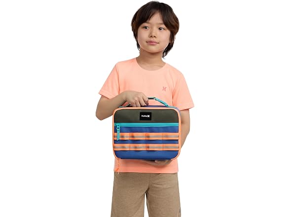 Hurley School Lunch Tote, Shoreline/Beetle