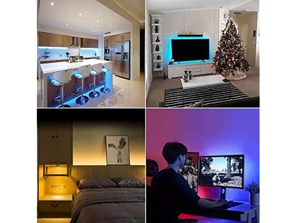 WILLIW USB LED Strip Lights, DIY Indoor