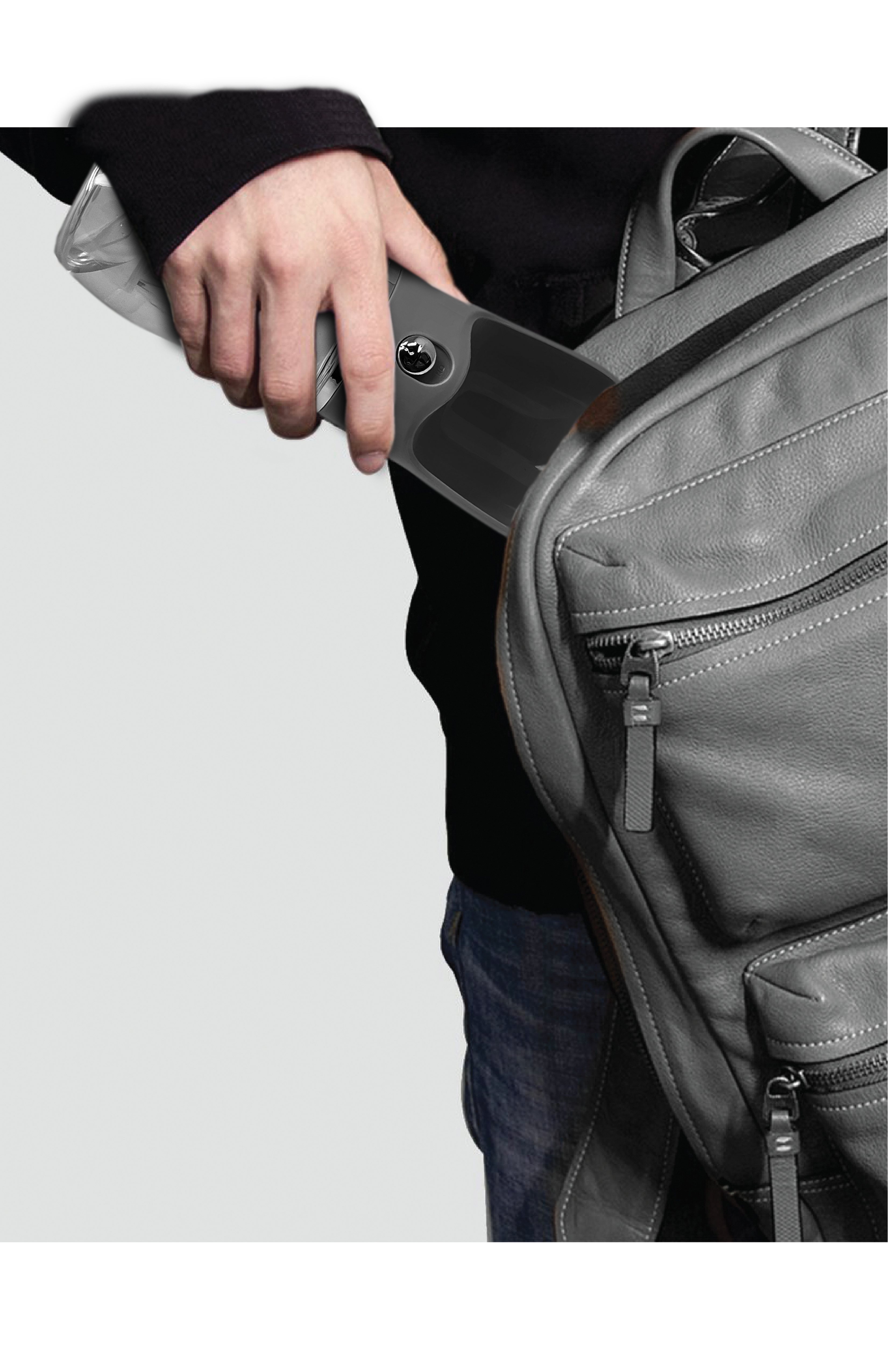 Paws & Claws Pet Travel Water Bottle With Spout ( 12 oz) - Gallery 6