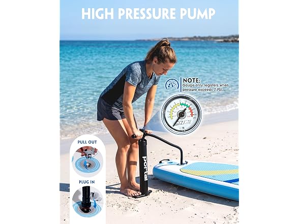 PORTAL SUP Inflatable Paddle Board for Adults 10'6''