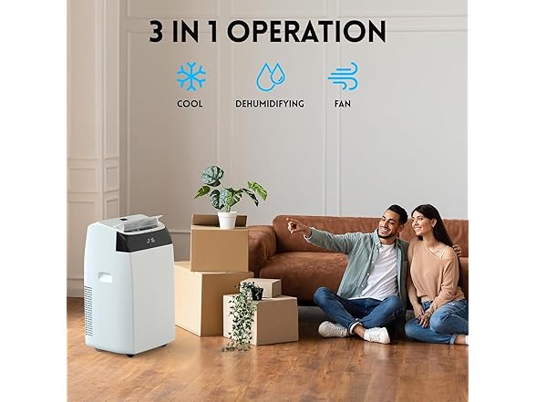 Sirmupea 12,000 BTU Portable AC
