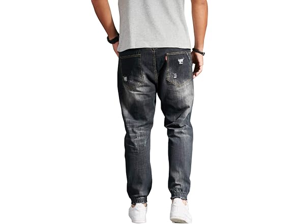 Chouyatou Men (34) Casual Style Tapered Leg Pants