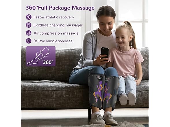 QUINEAR Rechargeable Leg Massager