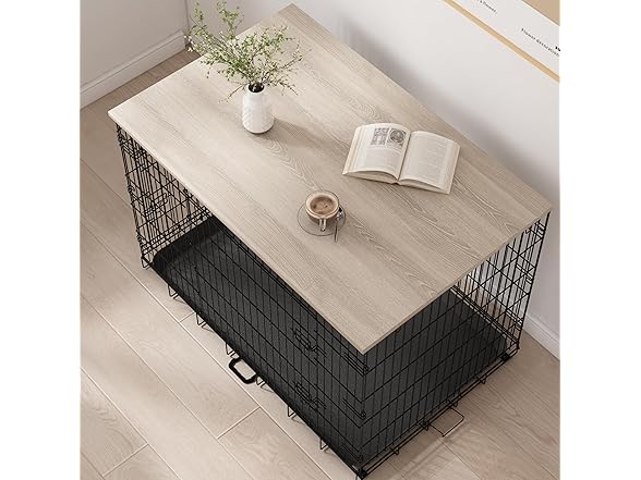 Piskyet Wood Topper for 30" Dog Crate