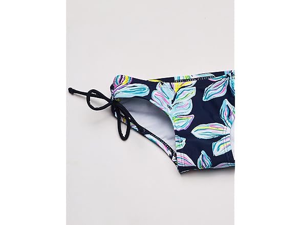 Kanu Girls Navy Floral Tankini (14)