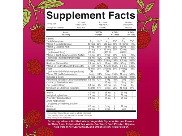 MARYRUTH'S Liquid Morning Multivitamin