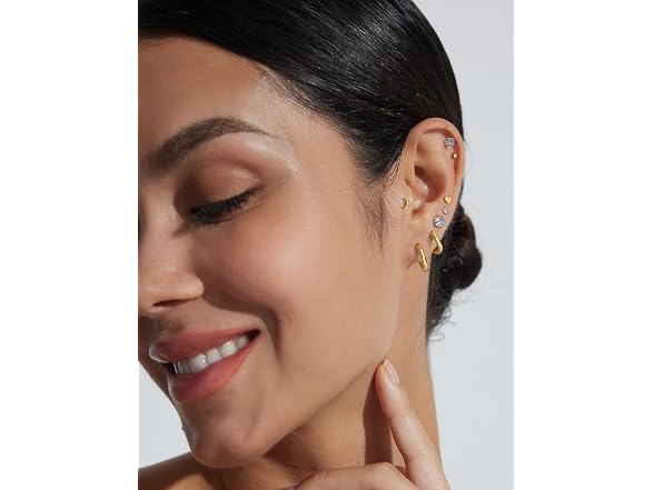 Wssxc Surgical Steel Earrings Set