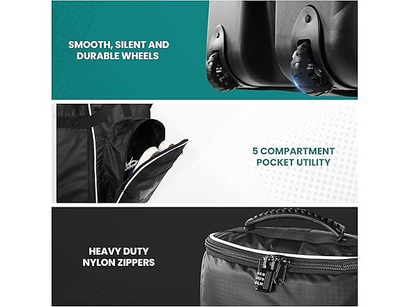 Aero Caddie Airline Golf Bag with Wheels