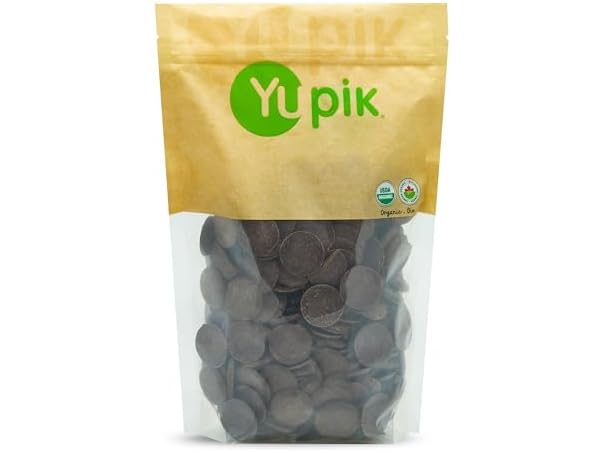 $20.99, Was $34.42, 39% Off! Yupik Organic Dark Choc Wafers 70% 2.2lb dealfomo