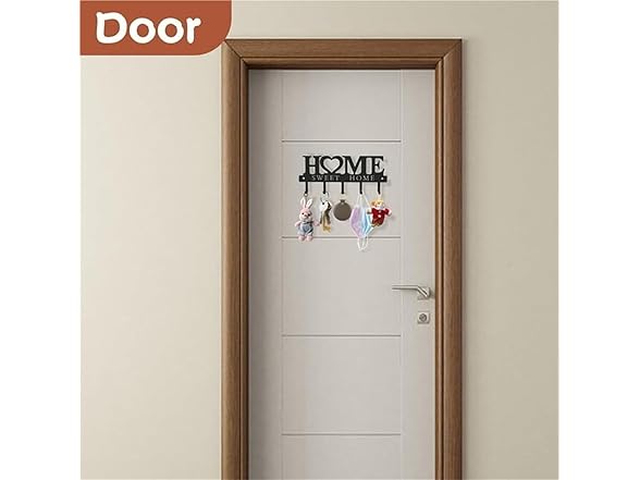 Home Sweet Home Key Holder Wall Mount