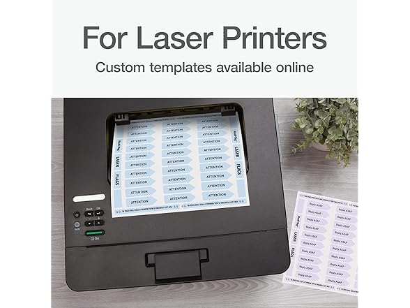 Laser Printable Flags 450pk 2"x0.56"