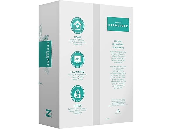 Neenah White Index Paper, Mediumweight,