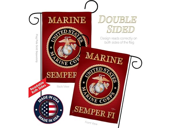 Marine Corps Garden Flag