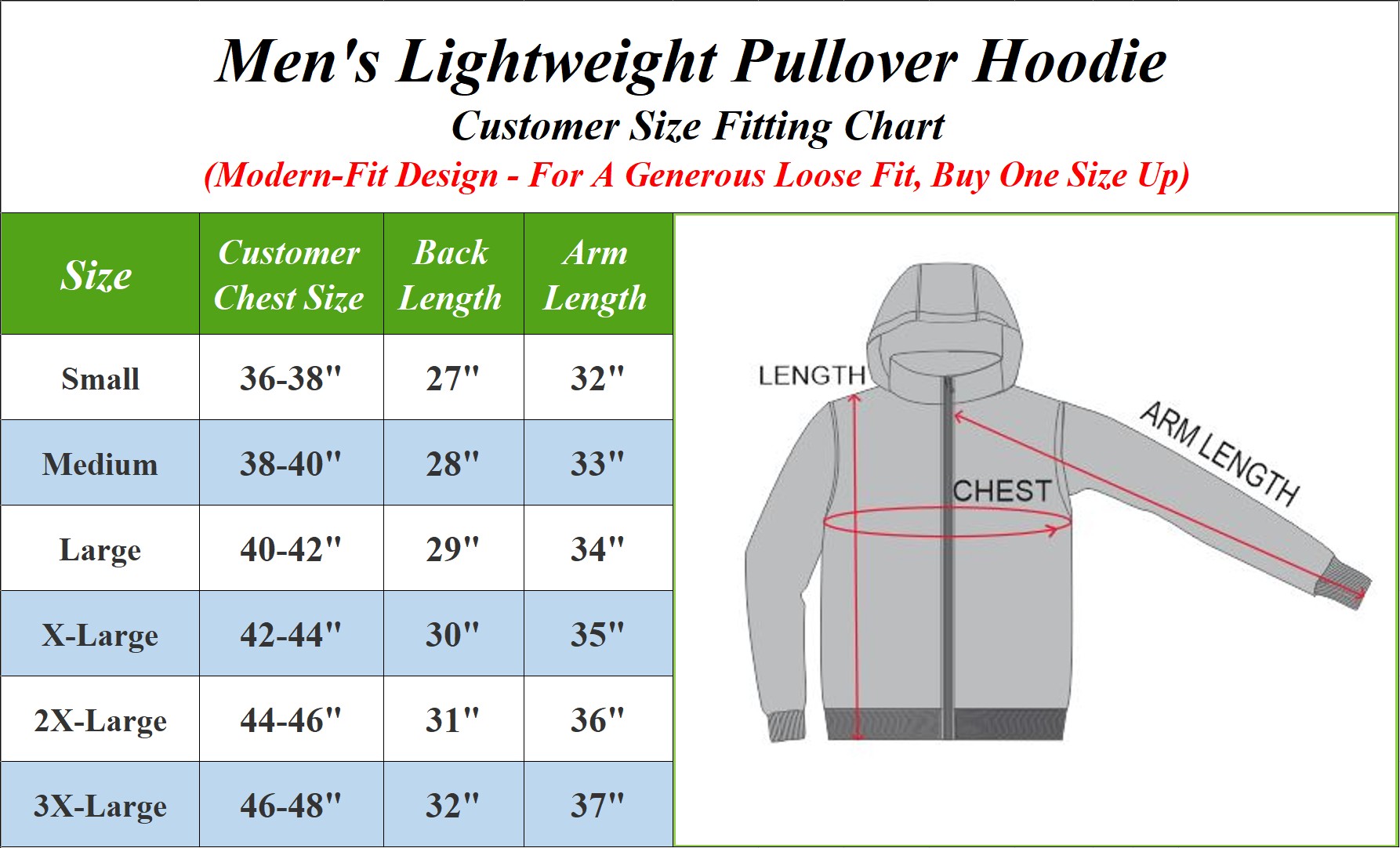 3Pk Mens Lightweight Lounge Hoodie - Gallery 10