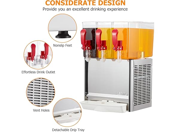 Towallmark Commercial Beverage Dispenser