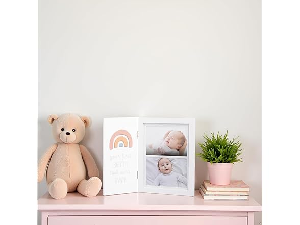 Little Blossoms Rainbow Baby Photo Frame