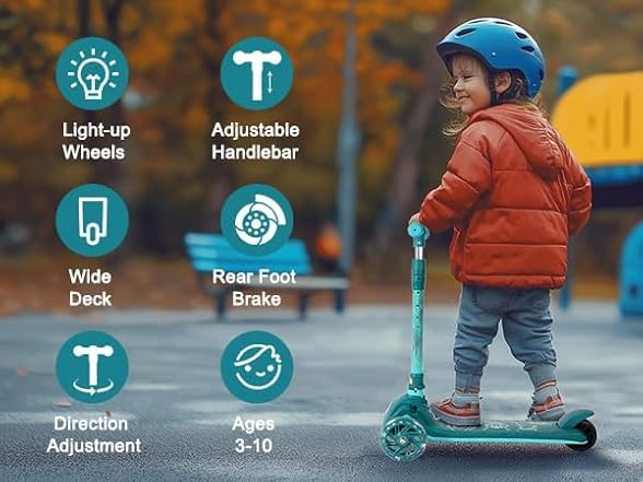 HealSmart Kick Scooter for Kids