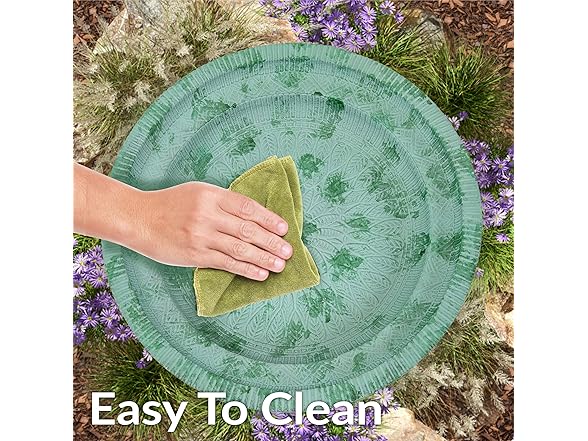 Sunnydaze Backyard Beauty Metal Bird Bath