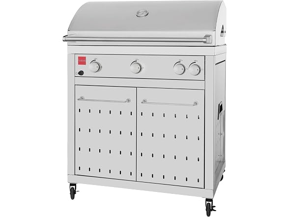 Fuego F36S-Pro All 304SS w/Lights & Rear Burner Free Standing Gas Grill