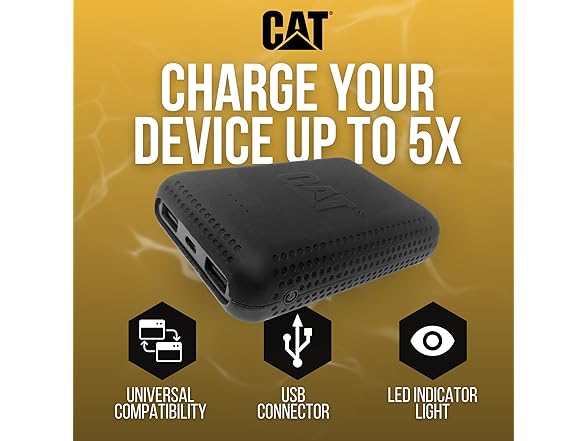 Cat Portable Battery Pack Charger