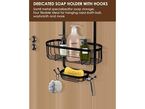 Bathroom Hanging Shower Organizer