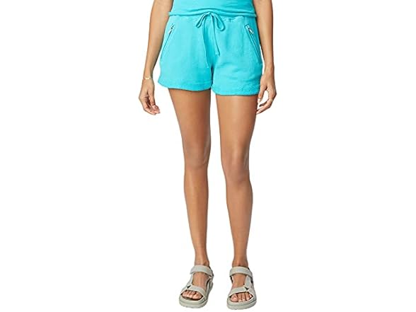 Bandier Women's Sweat Short Aqua (M)