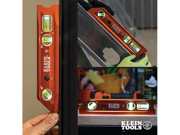 Klein Tools 935RBLT Level 9" Lighted