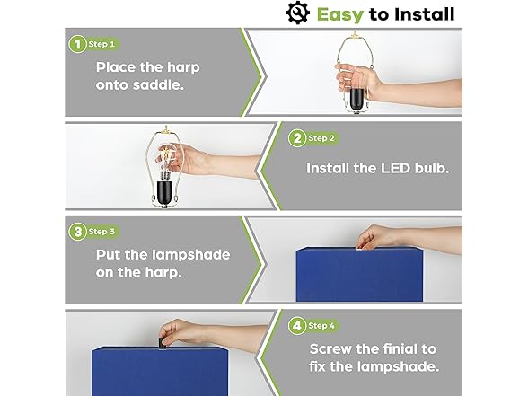 TOBUSA Set of 2 Touch Control Table Lamps with 2 USB Ports