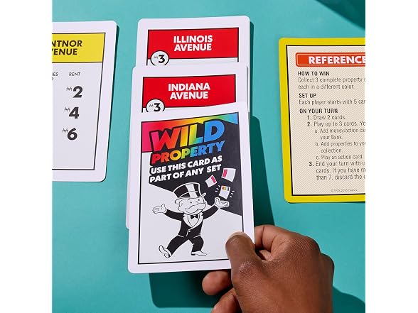 Monopoly Deal Card Game Oversized Giant Fun Adults