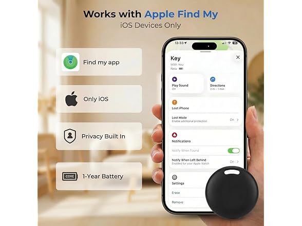 Vodi Mosa Air Bluetooth Tracker Tags