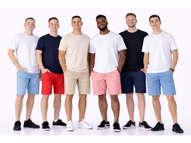 $29.99 3Pk Asst Mens Slim Fit Chino Shorts dealfomo
