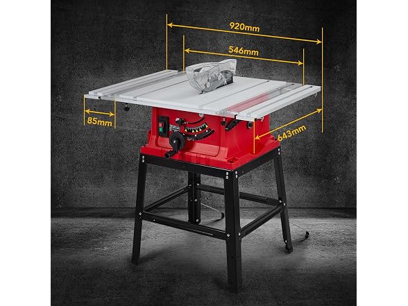 Garvee Table Saw, Garvee 10 Inch 15A