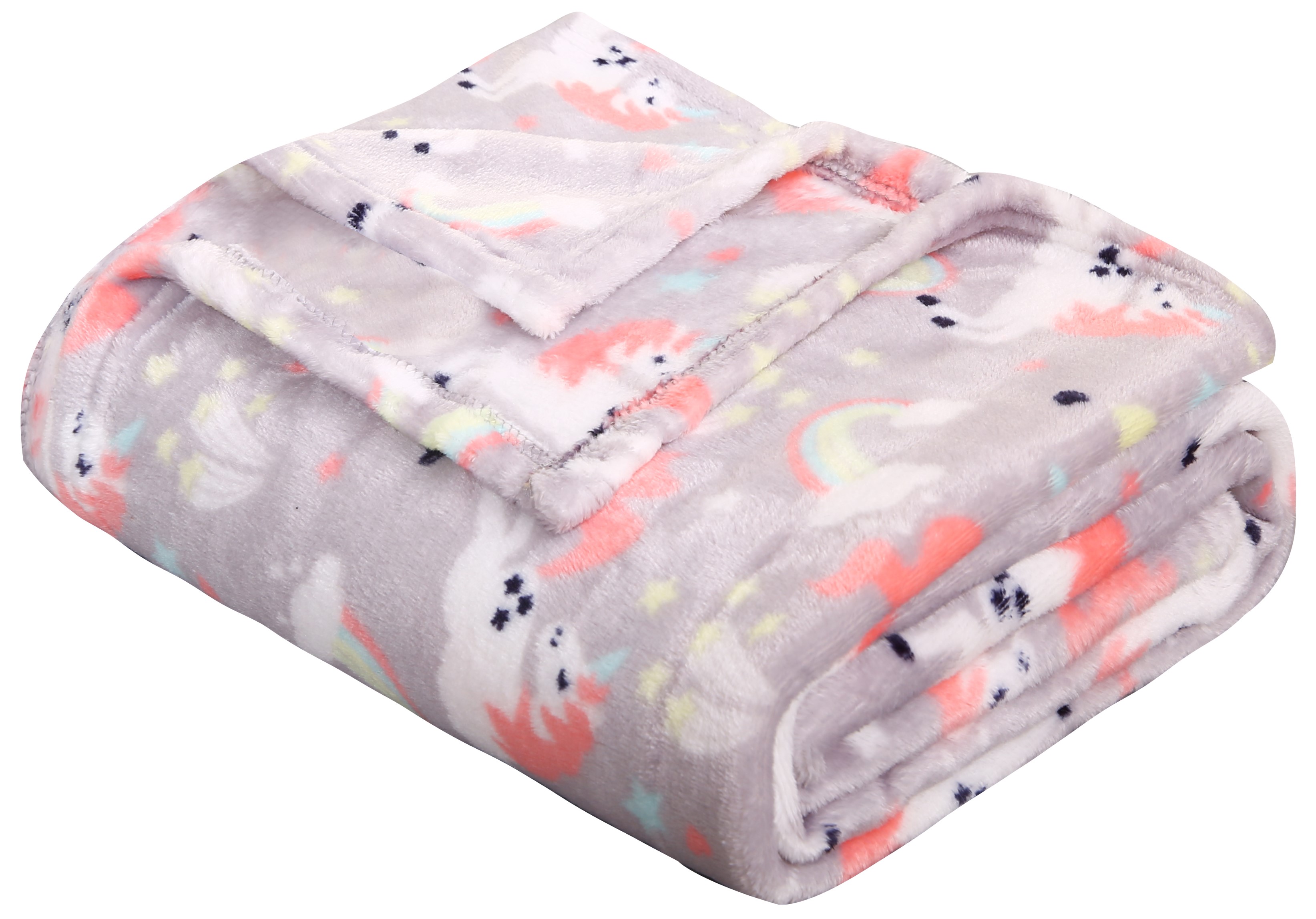 2Pk Printed Throw Blankets 50x60" - Gallery 32
