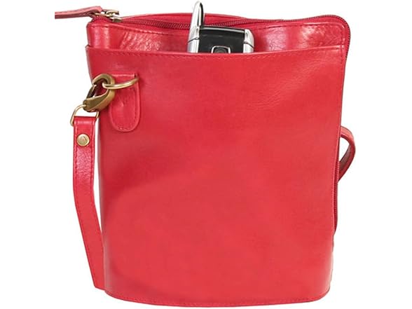 Scully Top Zip Versatile Leather Handbag with Shoulder Strap 521-20 ** 00