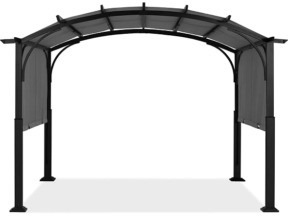 ABCCANOPY Arched Pergola 10'x12' Retractable