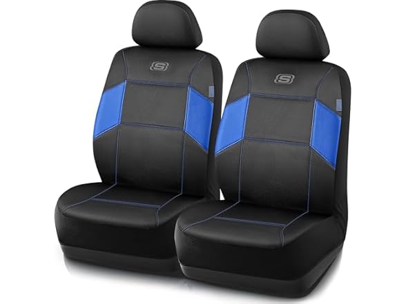 Skechers Work Car Seat Covers, Leather