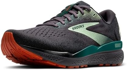 Brooks Ghost 16 Men's Shoes Blackened Pearl/June Bug/Green Size 8
