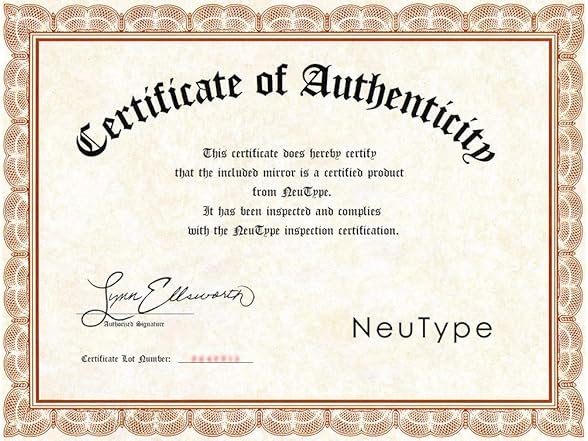 NeuType 65"x22" Full Length Mirror