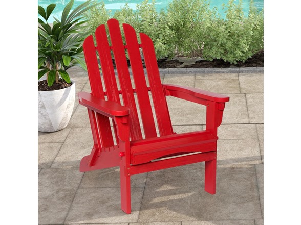 Shine Company Marina II Folding Adirondack Chair