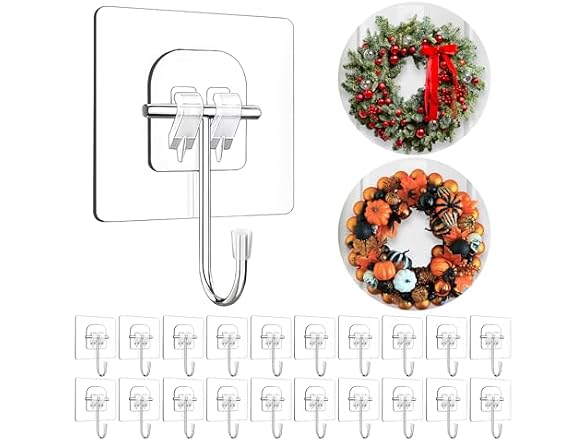 JUUBAOOPN Outdoor Lighting Hangers 20 Pc