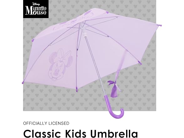 Disney Minnie Mouse Children's Rain Umbrella