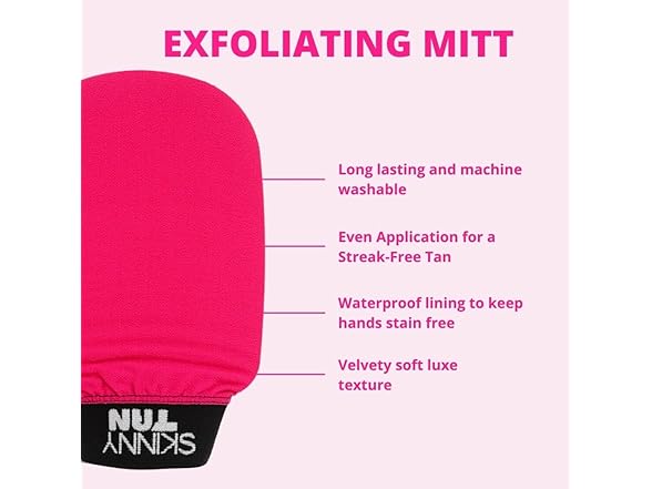Skinny Tan Exfoliating Mitt - Dual Sided