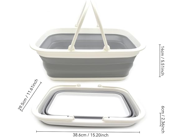 SAMMART 9.2L (2.37Gallon) Collap