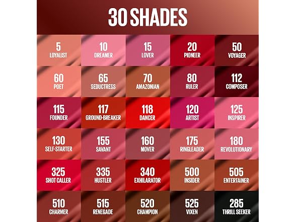Maybelline Super Stay Matte Ink Liquid Lipstick