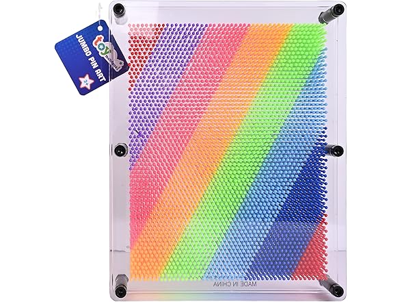 Sunny Days Entertainment Toymendous Rainbow Pin Art