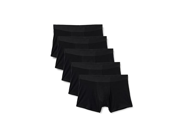 Amazon Essentials Men's Cotton Jersey Boxer Shorts Underwear Pack of 5