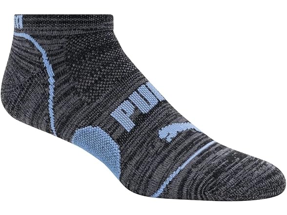 PUMA Womens 12-pair Black Sock